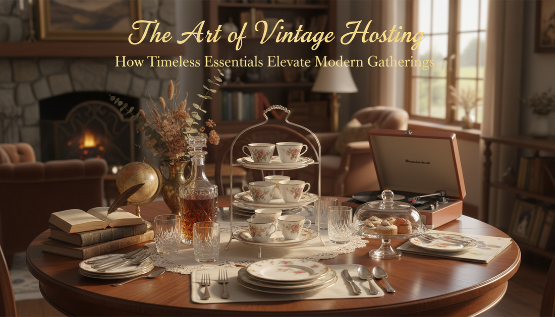 The Art of Vintage Hosting: How Timeless Essentials Elevate Modern Gatherings