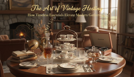 The Art of Vintage Hosting: How Timeless Essentials Elevate Modern Gatherings