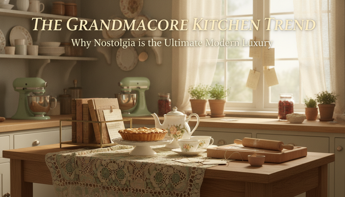 The Grandmacore Kitchen Trend: Why Nostalgia is the Ultimate Modern Luxury