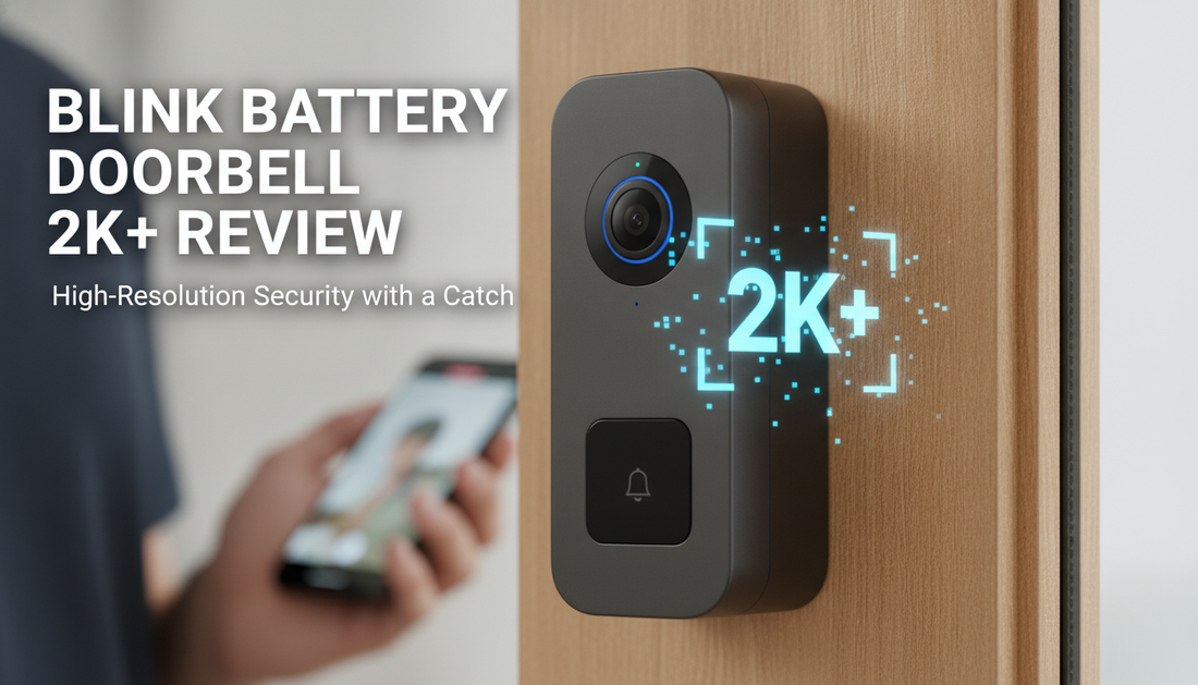 Blink Battery Doorbell 2K+ Review: High-Resolution Security with a Catch