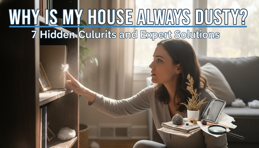 Why Is My House Always Dusty? 7 Hidden Culprits and Expert Solutions