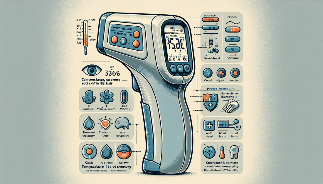 Discover the best thermometer for adults and kids!