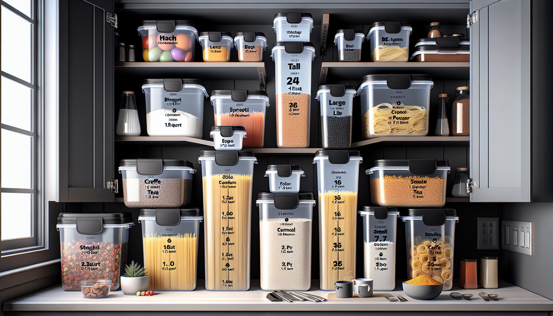 Transform your kitchen with Vtopmart's airtight fo
