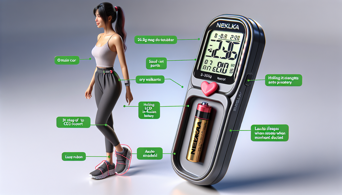 Discover how the NESKLA 3D Pedometer can help you 