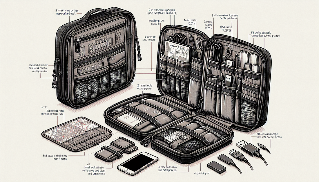 Discover the BAGSMART Electronics Travel Organizer