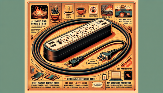 Discover the best flat plug power strips for your 