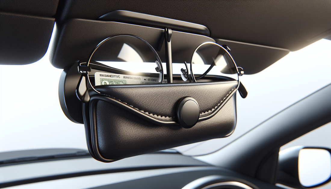 Discover the CHOSMOYI Magnetic Leather Sunglass Ho
