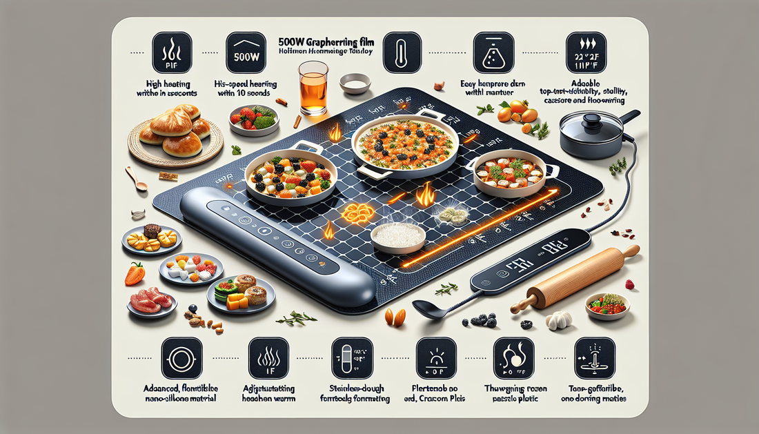 Discover the FEPPO Food Warming Mat and learn how 