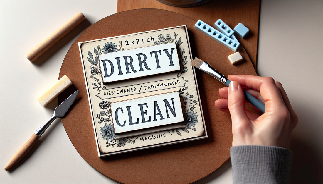 Discover how a stylish dishwasher magnet can trans