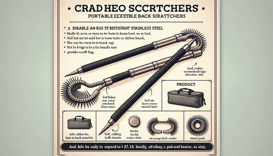 Discover the Kuvvfe Portable Extendable Back Scrat