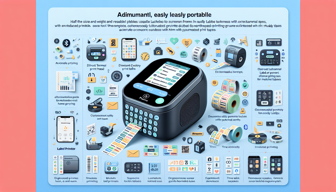 Discover the Phomemo D30 Label Maker, the ultimate