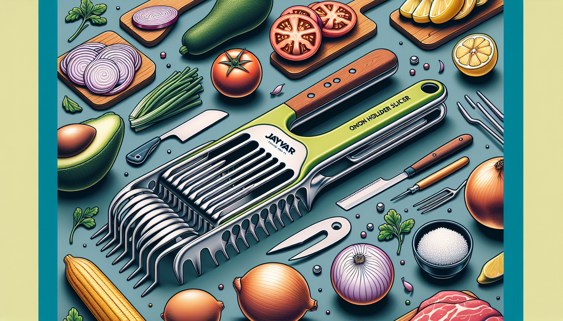 Discover the JAYVAR Onion Holder for perfect slici