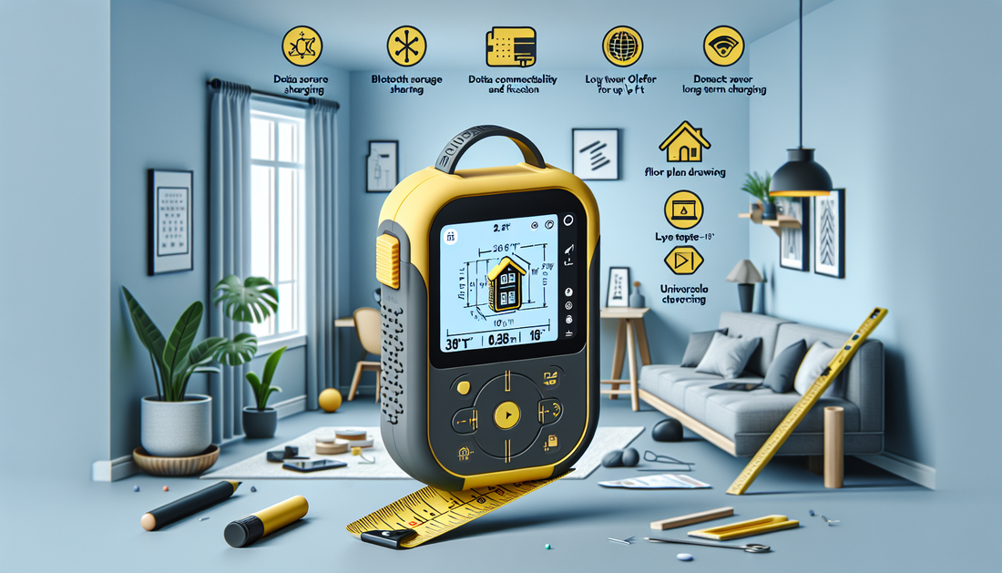 Discover the HOTO Laser Measuring Tool that combin