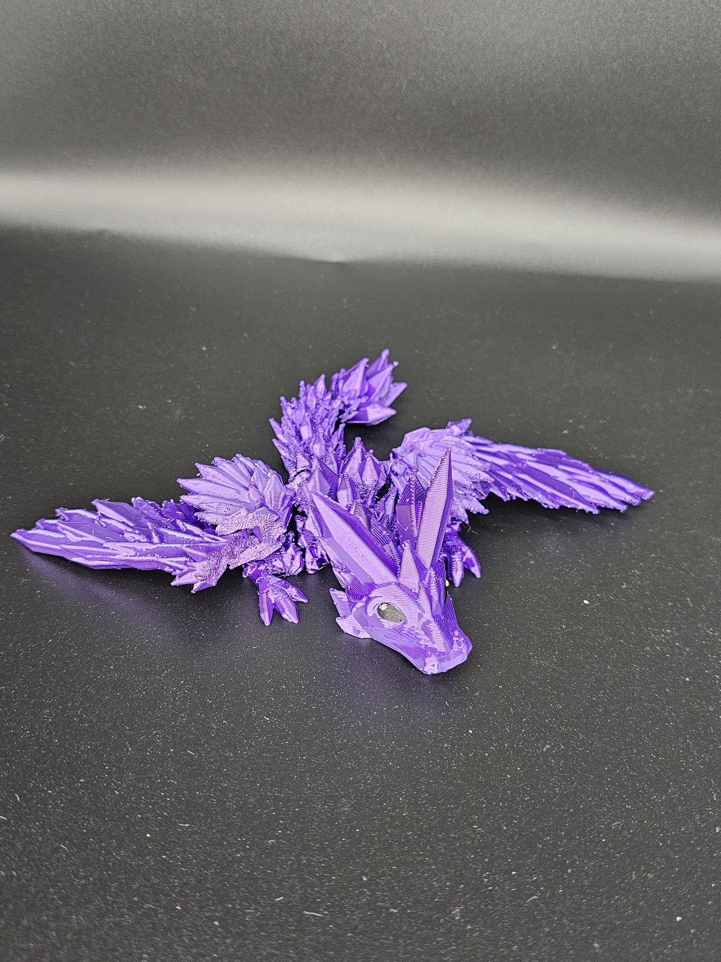Winged Baby Crystal Dragon