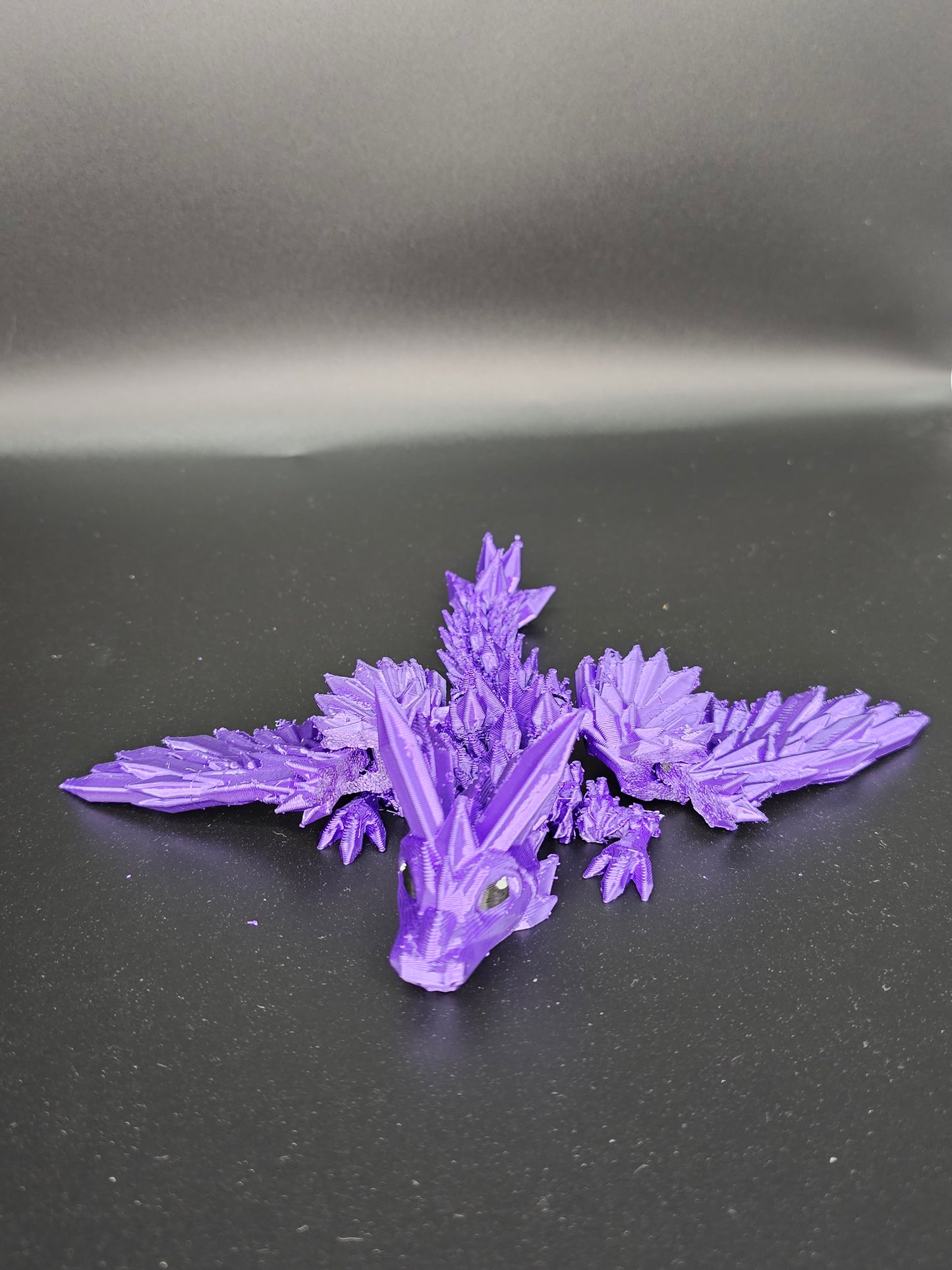 Winged Baby Crystal Dragon