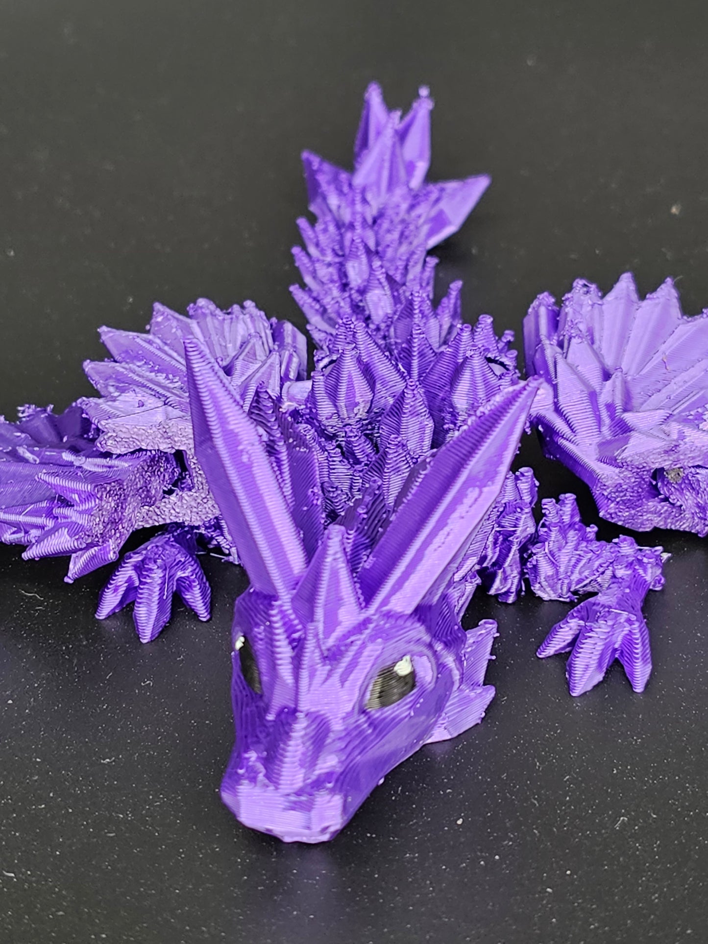 Winged Baby Crystal Dragon