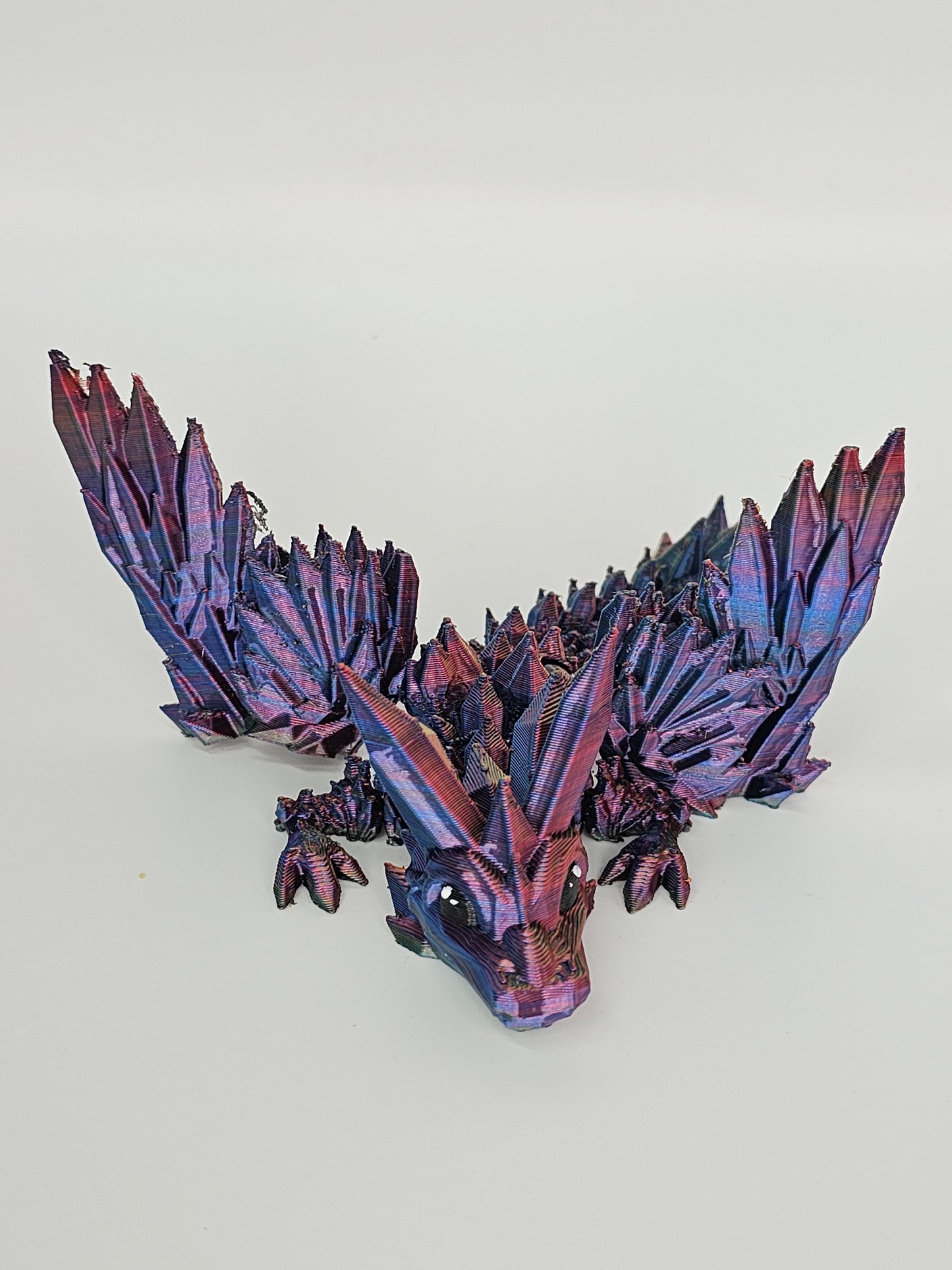 Winged Baby Crystal Dragon