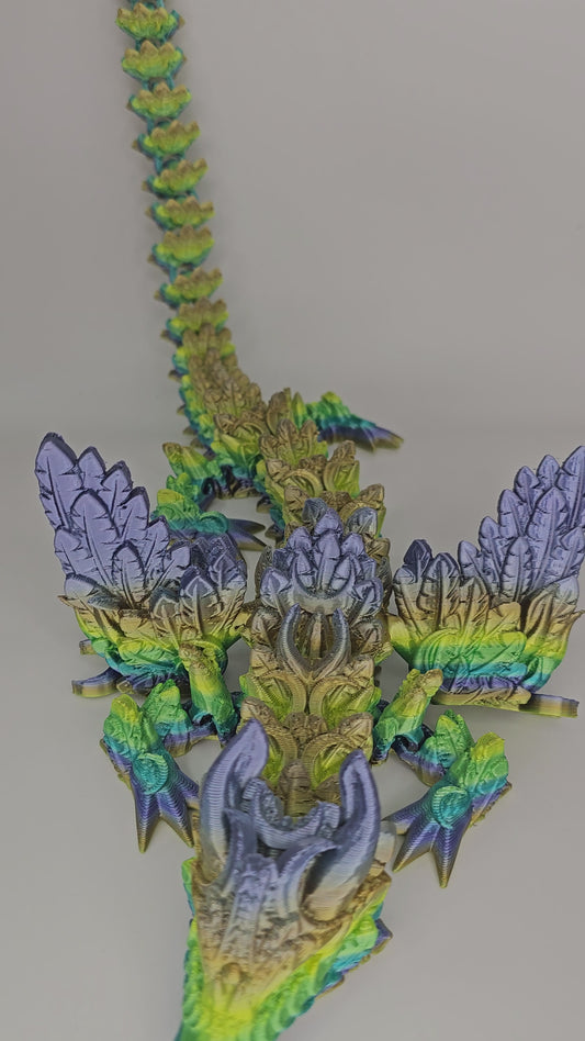 Rainbow Moon Dragon