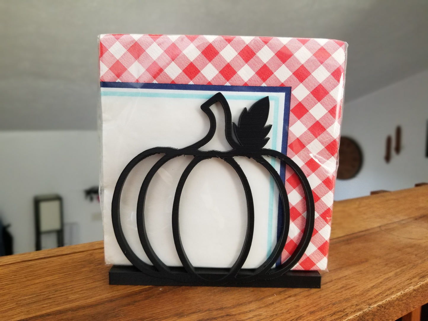 Pumpkin Fall Thanksgiving Napkin Display