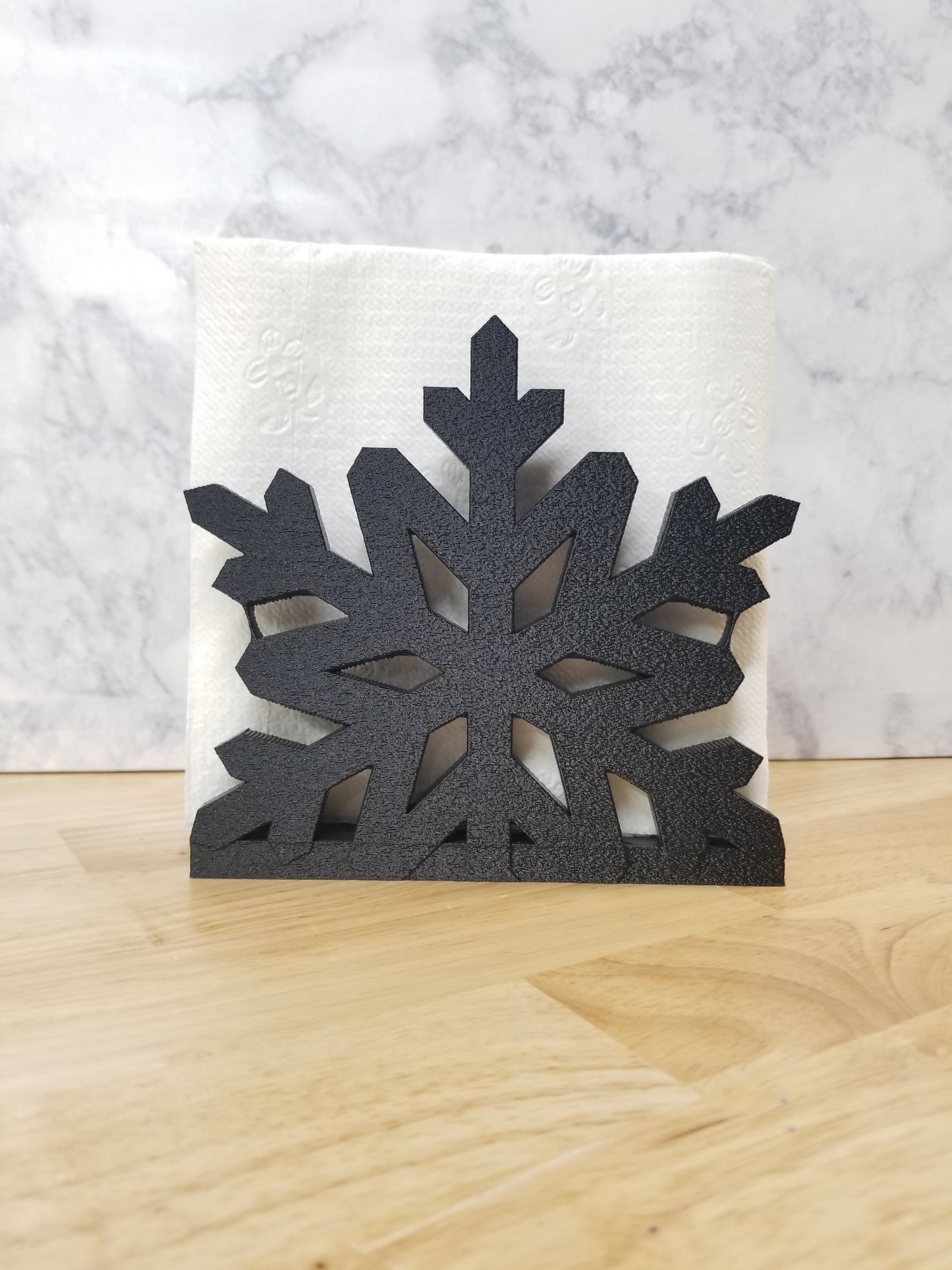 Snowflake Napkin Holder Christmas Winter Fall