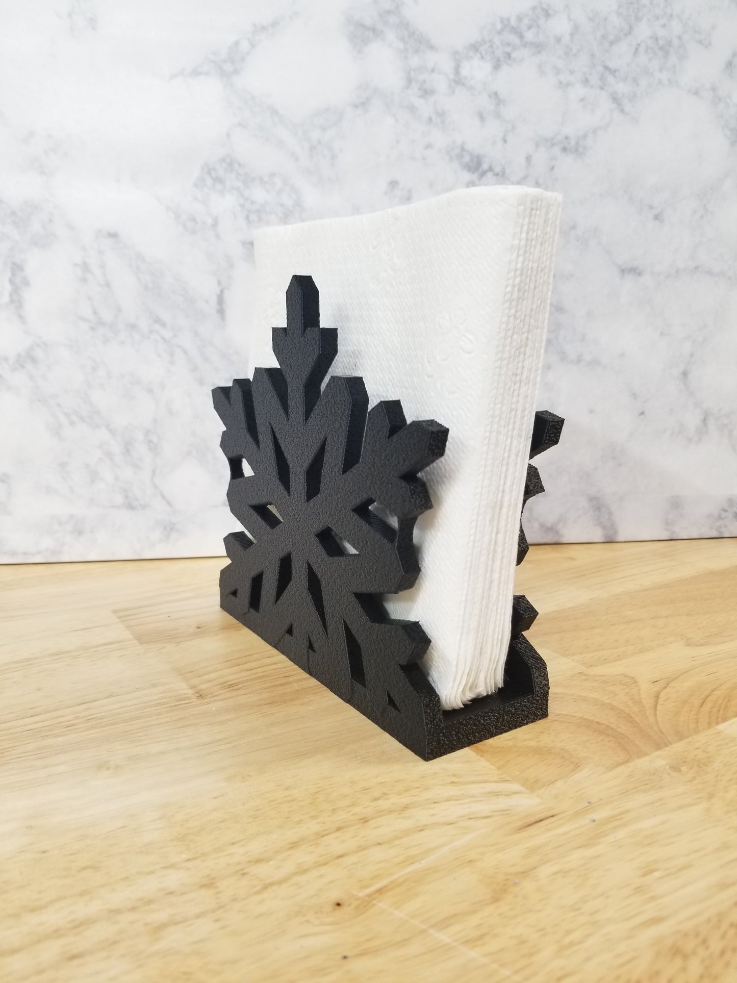 Snowflake Napkin Holder Christmas Winter Fall